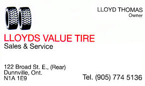 Lloyd's Value Tire Dunnville