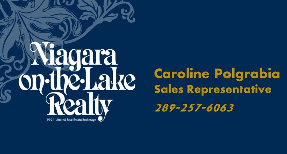 Niagara on the Lake Realty By Caroline Polgrabia